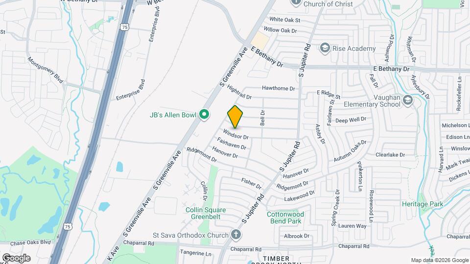 519 Windsor Dr Map and Location Details