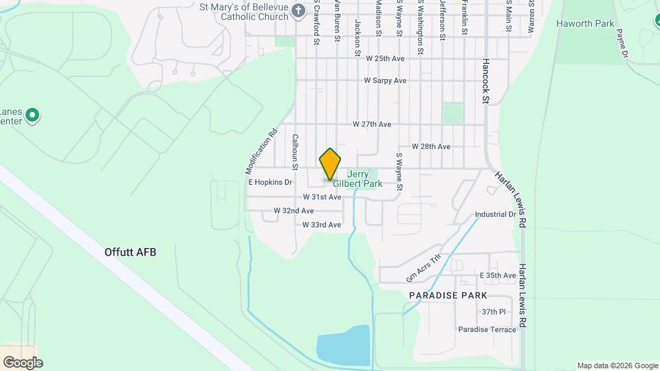 2912 Van Buren St Map and Location Details