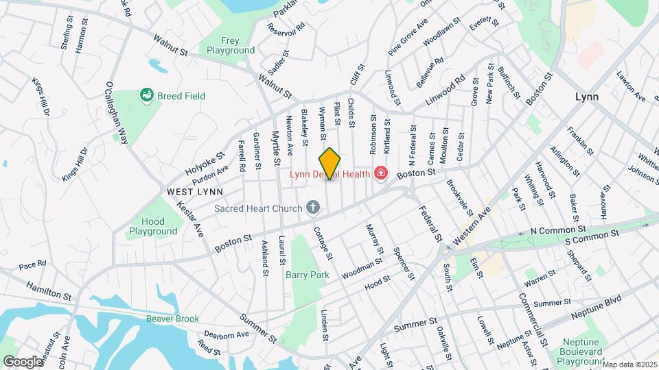 35 Wyman St, Unit #102 Map and Location Details