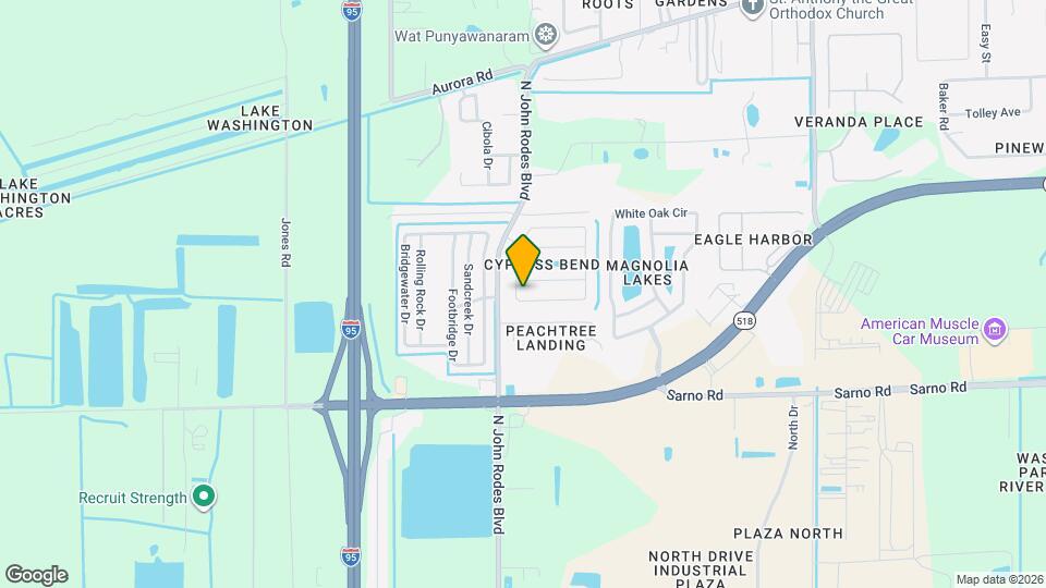 1231 Cypress Bend Cir Map and Location Details