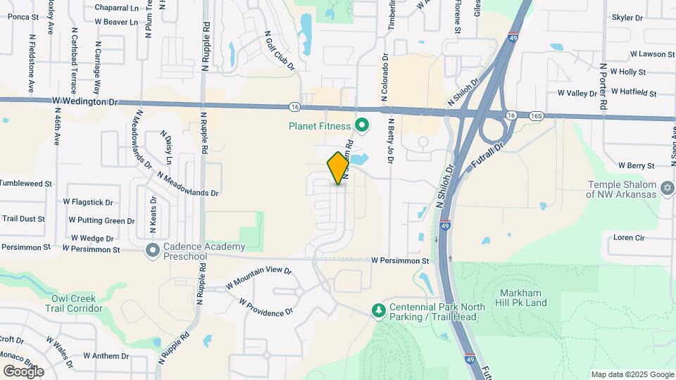 700-N Salem Rd Map and Location Details