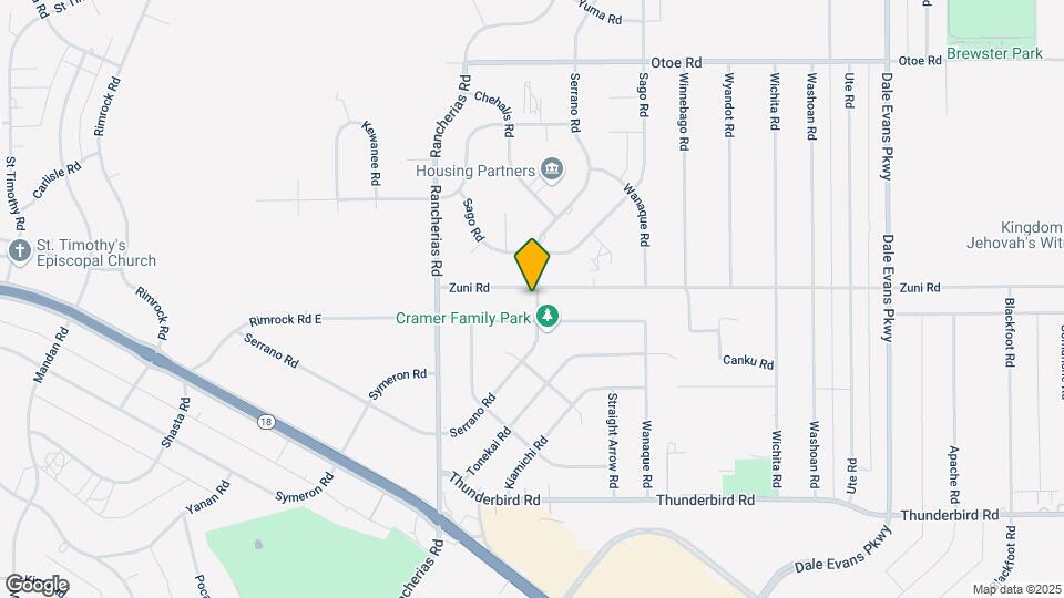 20280 Serrano Rd Map and Location Details
