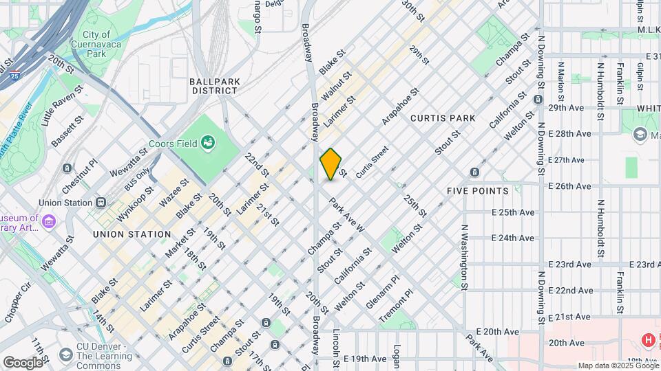2318 Arapahoe St Map and Location Details