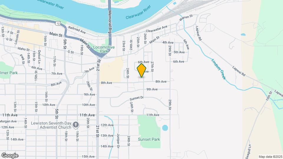 2523 8th Ave Map and Location Details