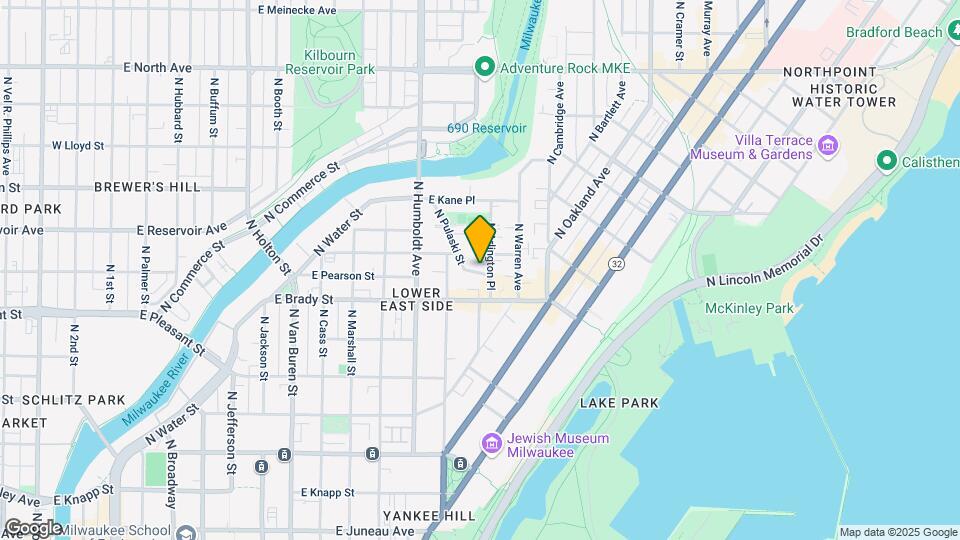 1726 N Pulaski St Map and Location Details