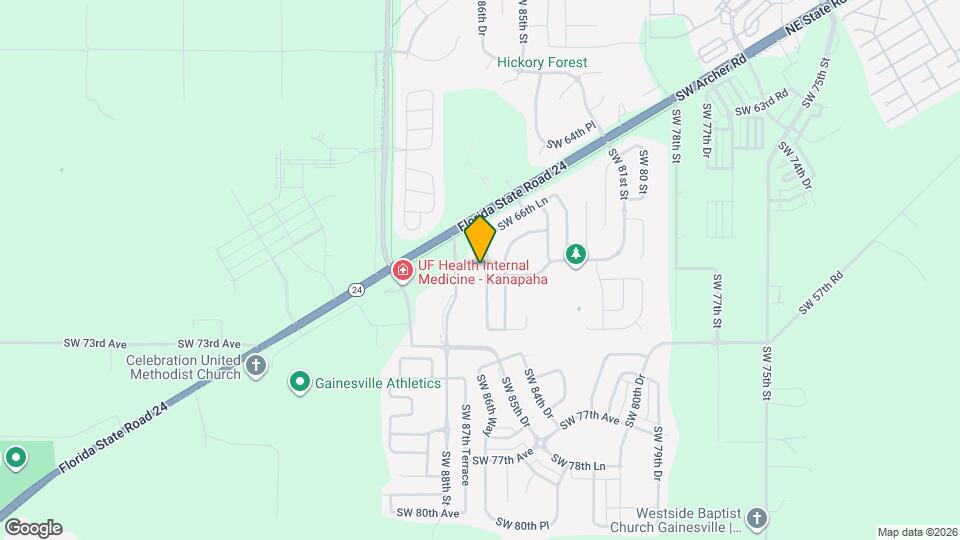 6930 SW 86th Terrace Map and Location Details