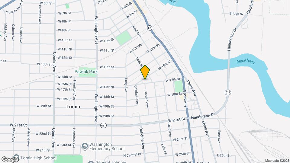 418 W 17th St Map and Location Details