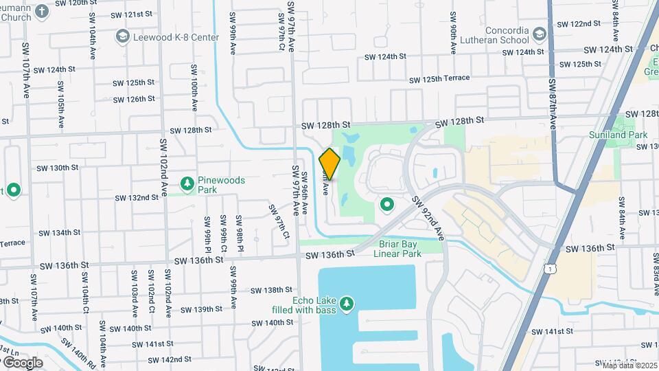 13161 SW 95th Ave Mapa y Detalles de la Ubicación