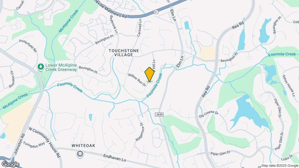 9629 Stoney Hill Ln Mapa y Detalles de la Ubicación