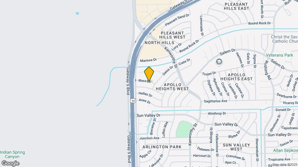 4524 Rhea Ln Map and Location Details