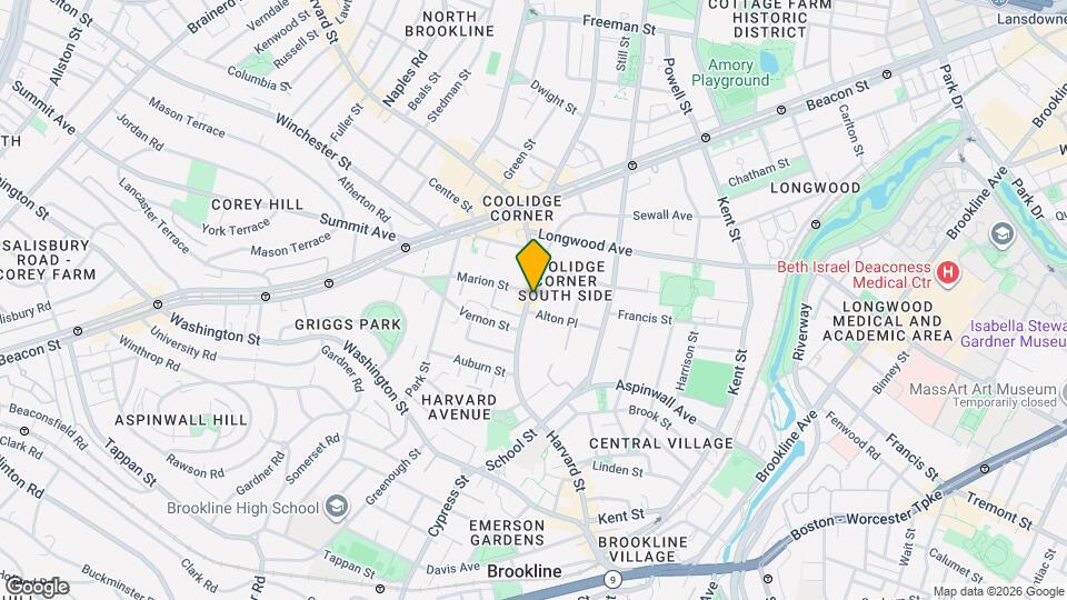 41 Mt Pleasant St, Unit 3 Map and Location Details