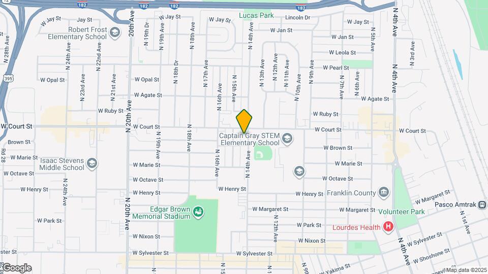 1416 N 14th Ave Map and Location Details