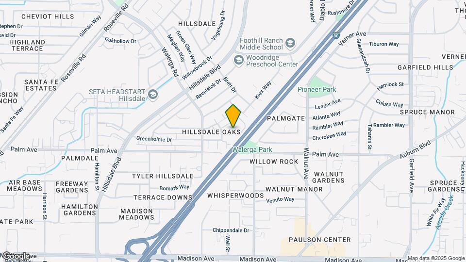 4744 Greenholme Dr Map and Location Details