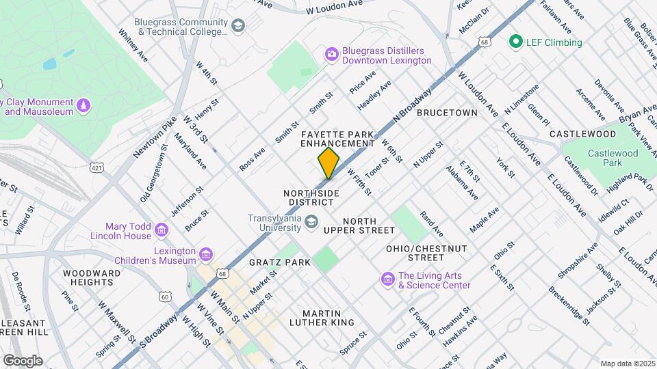 430 N Broadway Mapa y Detalles de la Ubicación