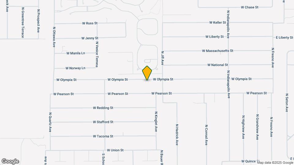 1130 W Olympia St Map and Location Details