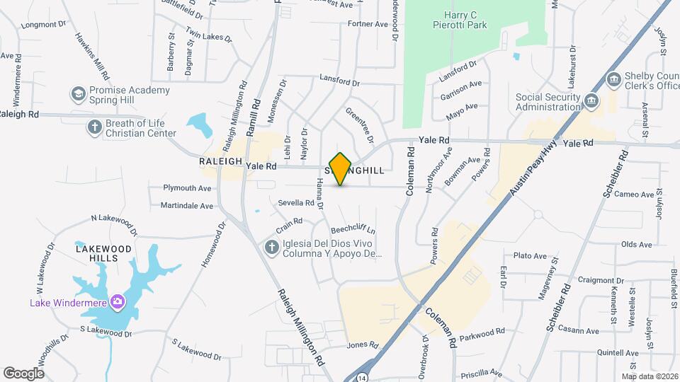 4261 Riche Rd Map and Location Details