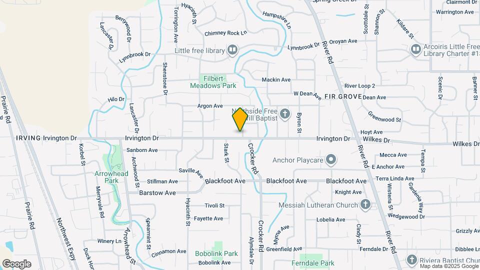 3606 Stark St Map and Location Details