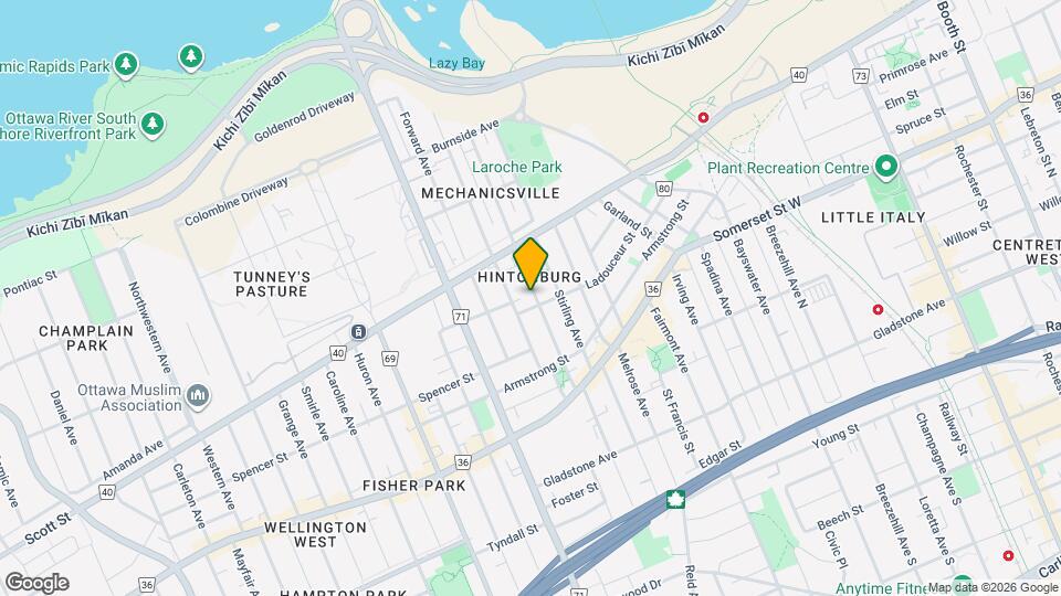 214 Carruthers Av Map and Location Details