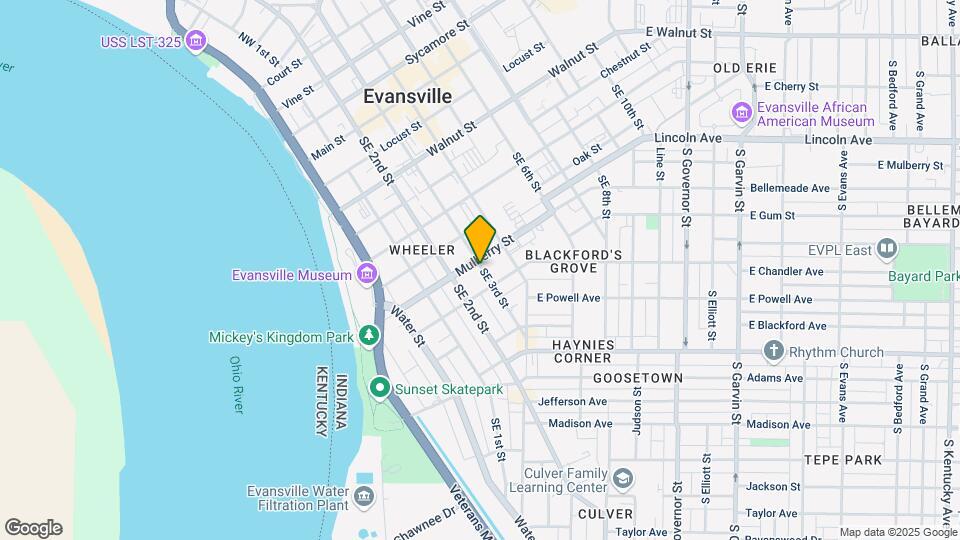 607 SE 3rd St Map and Location Details