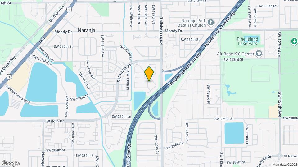 27501 SW 138th Ave Map and Location Details