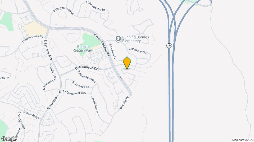 8704 E Wiley Way Map and Location Details