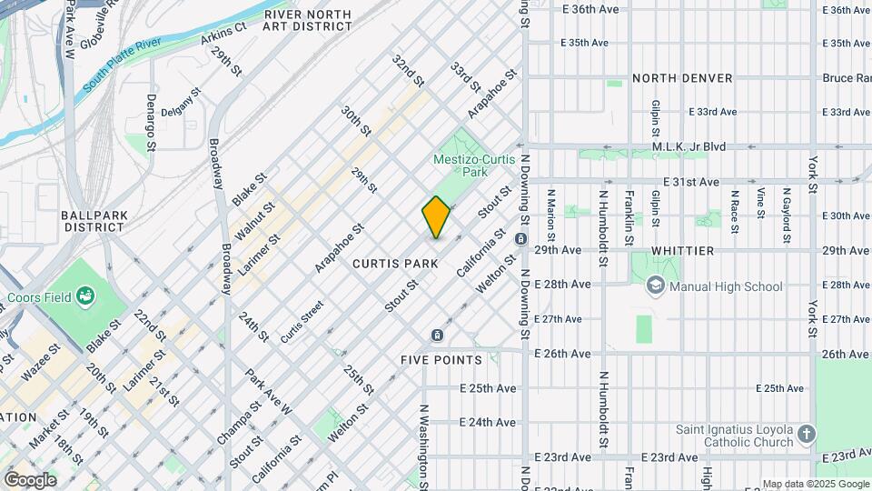 817 29th St Map and Location Details