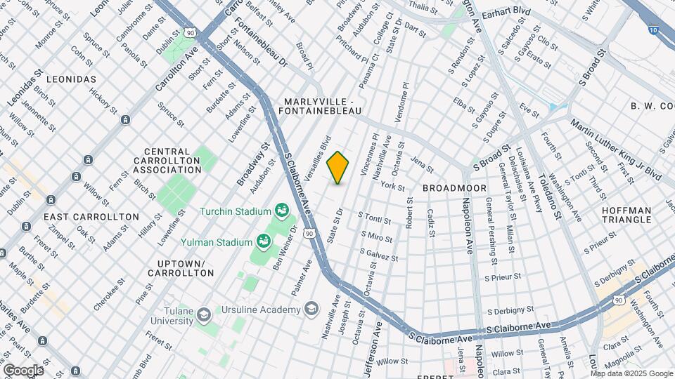 6204 S Rocheblave St Map and Location Details