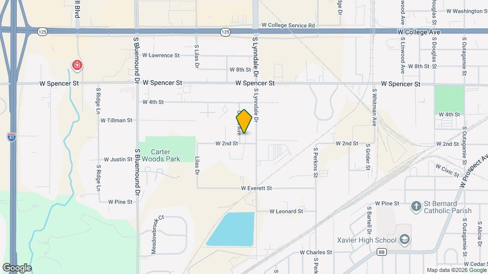 784 S Olson Ave Mapa y Detalles de la Ubicación