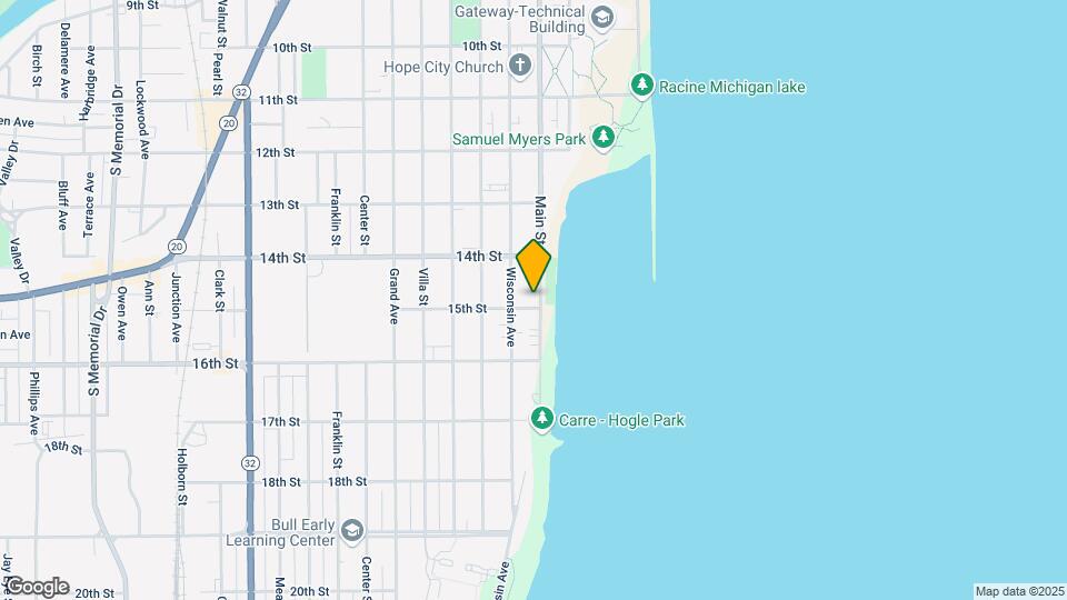 Historic Lakeshore Condominiums Map and Location Details