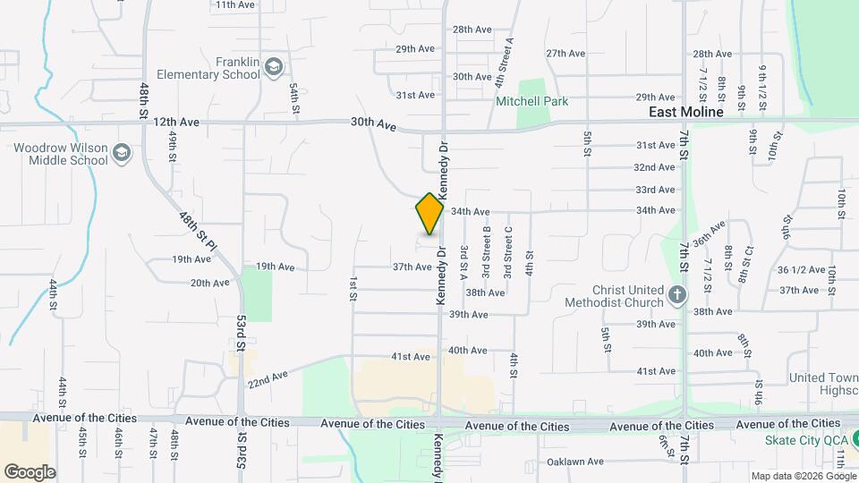 3615 Kennedy Dr Map and Location Details