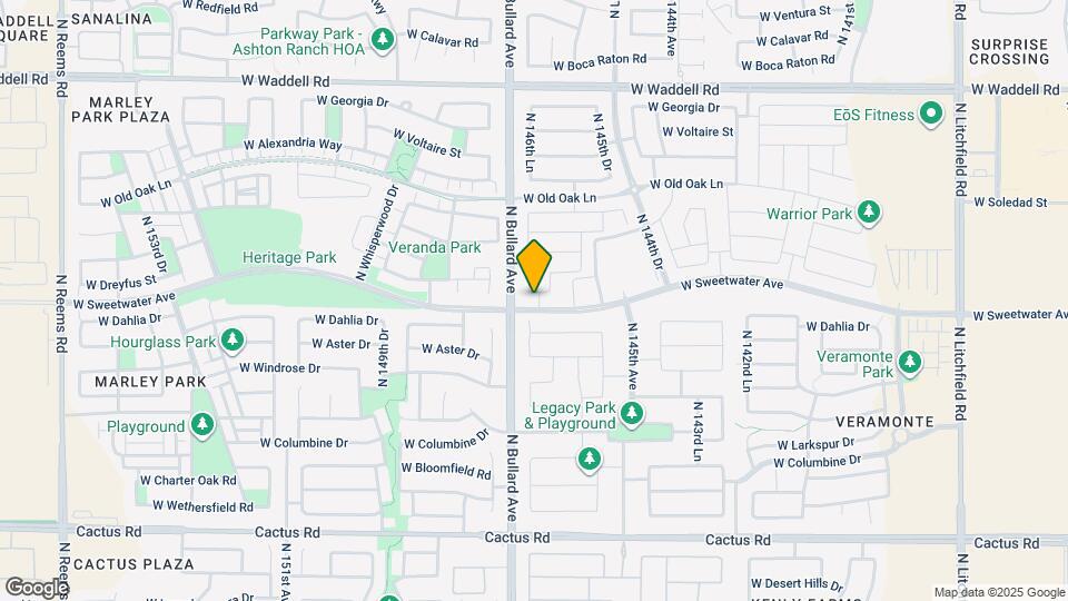 14649 W Dreyfus St Map and Location Details