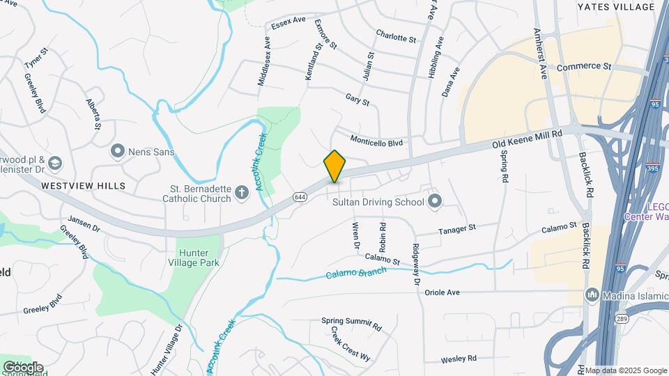 6510 Castine Ln Map and Location Details
