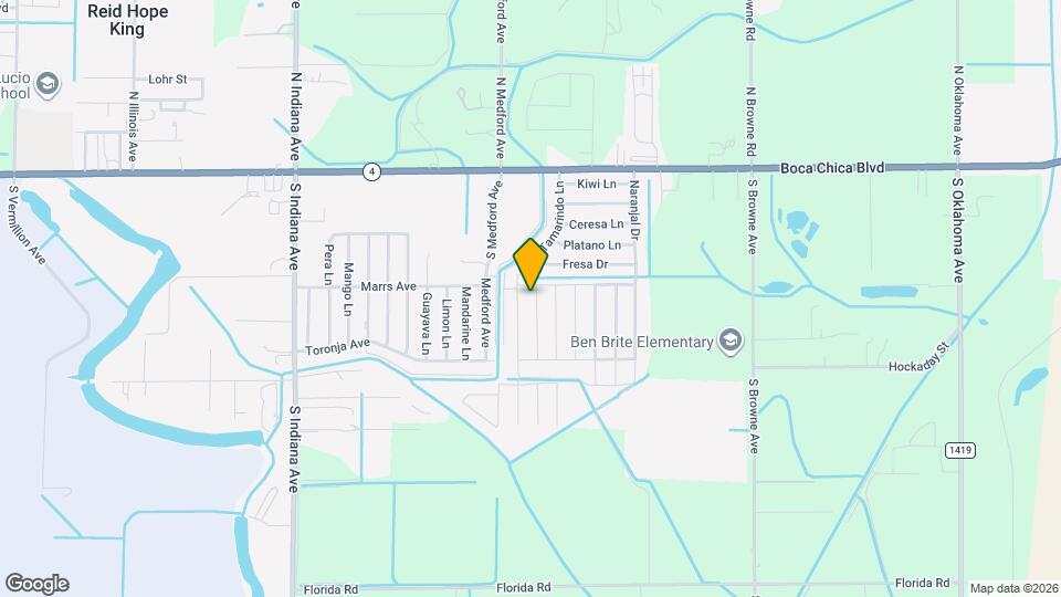 308 Uva Ln Map and Location Details