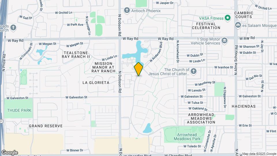 724 N Yucca St Map and Location Details