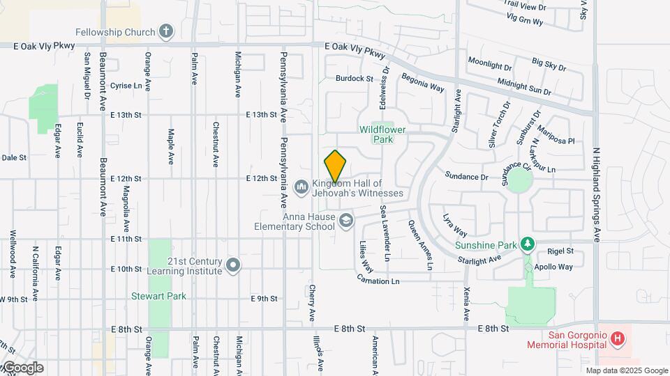 1155 Polyanthus Ln Map and Location Details
