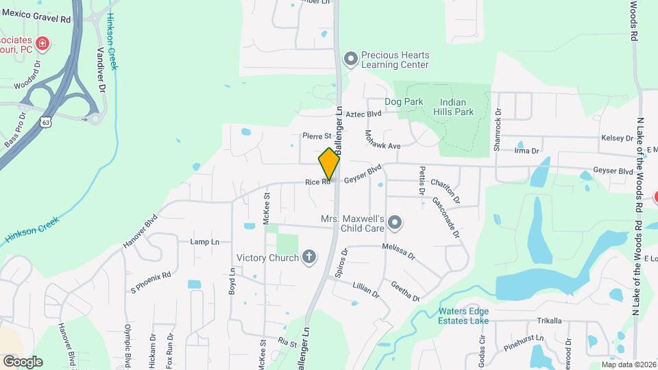 4714 Rice Rd Map and Location Details