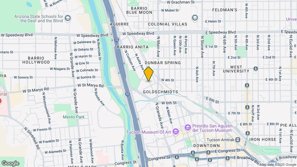 659 N Anita Ave Map and Location Details