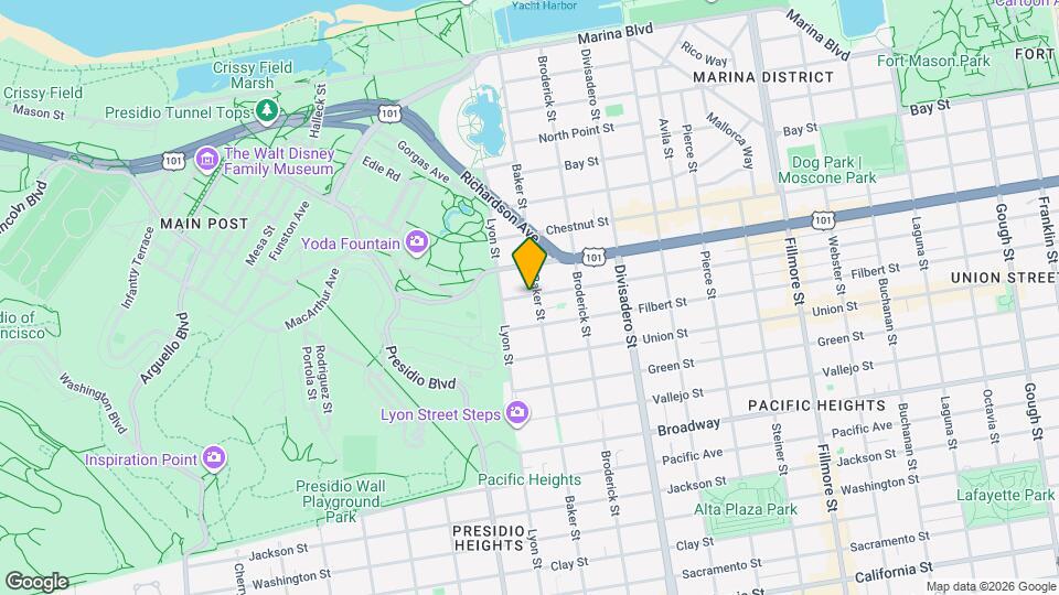 2803 1/2 Greenwich St Map and Location Details