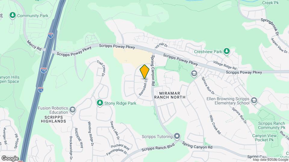 10698 Eglantine Ct Map and Location Details