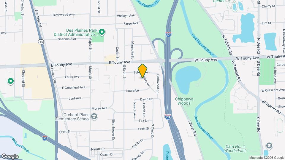 2506 Rusty Dr Map and Location Details