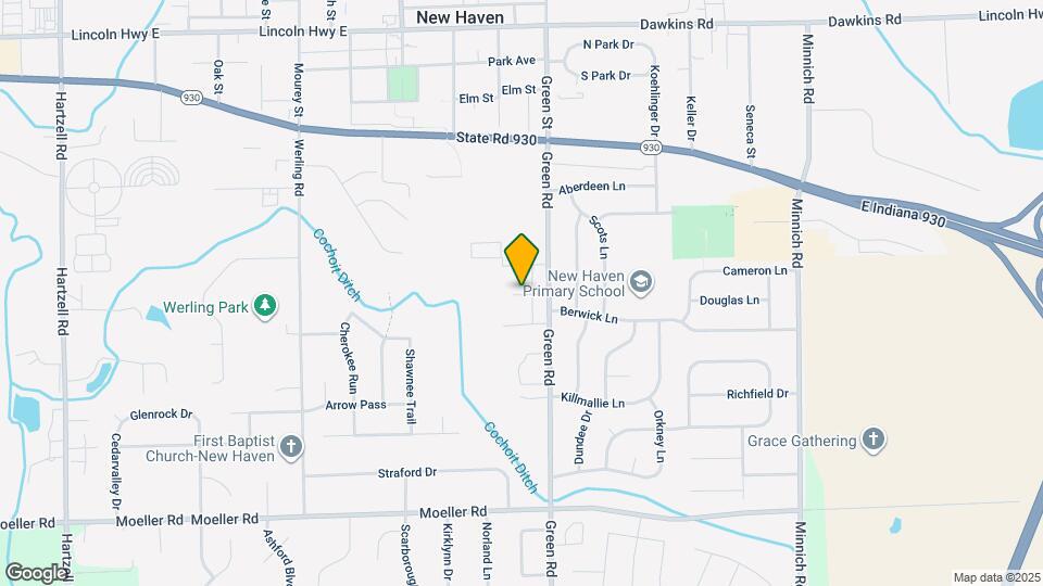 1219 Lawn Ave Map and Location Details