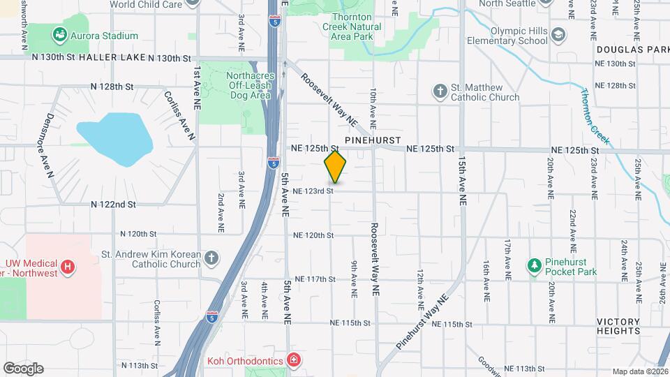 804 NE 123rd St Map and Location Details