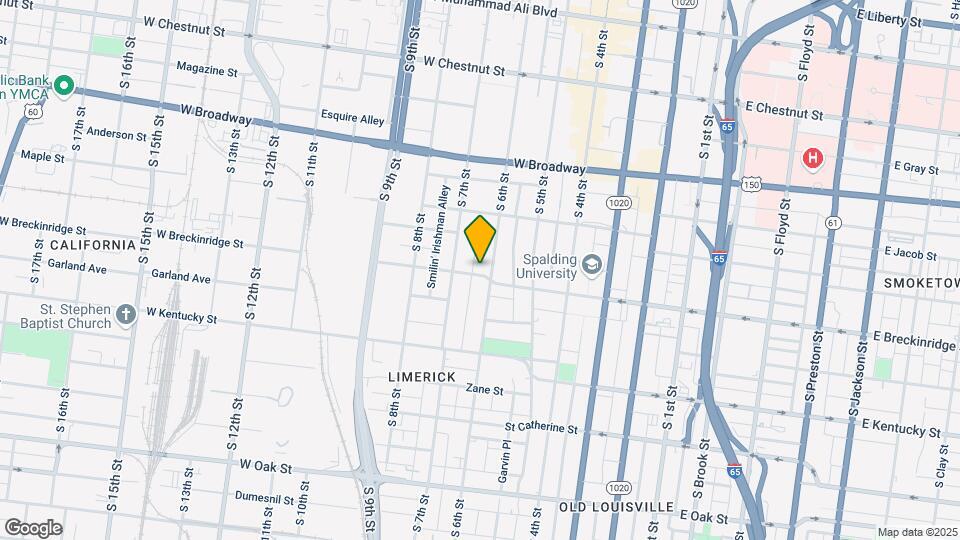 609 W Breckinridge St Mapa y Detalles de la Ubicación