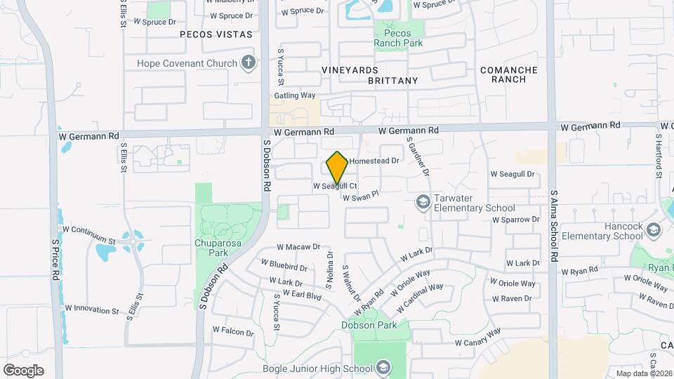 1737 W Seagull Ct Map and Location Details