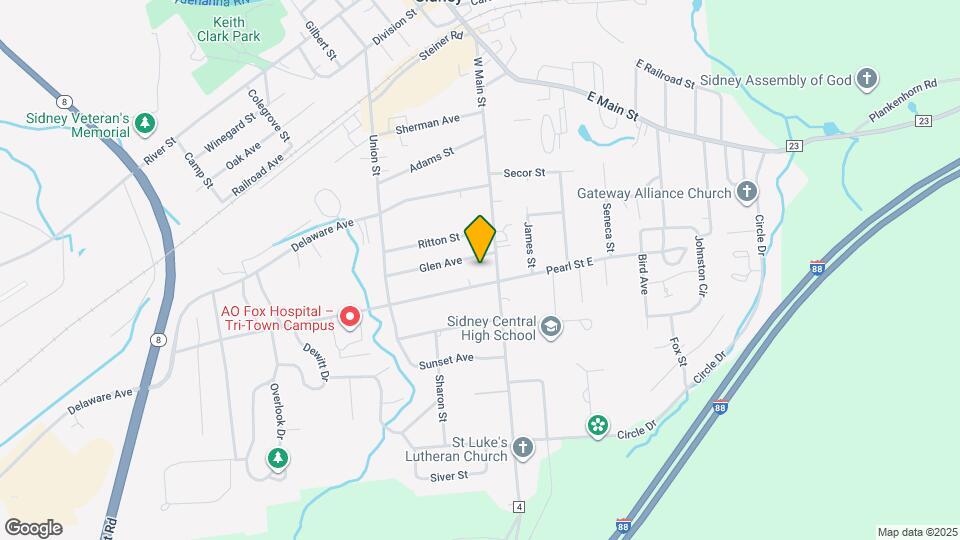 3 Glen Ave Map and Location Details