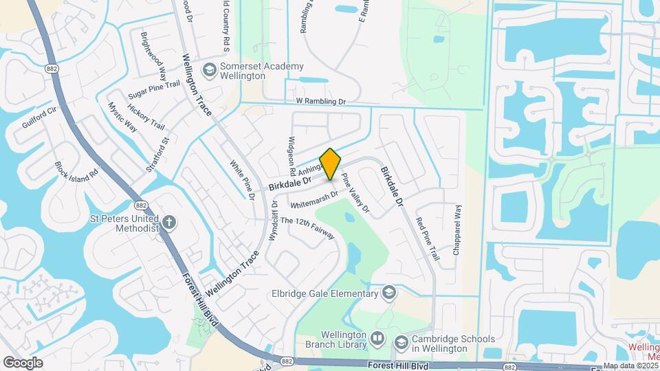 1242 Wyndcliff Dr Map and Location Details