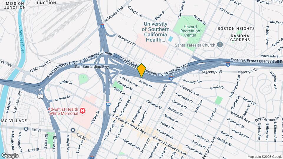 2045 Judson St Map and Location Details