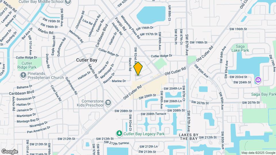 9135 SW 203rd Ter Map and Location Details