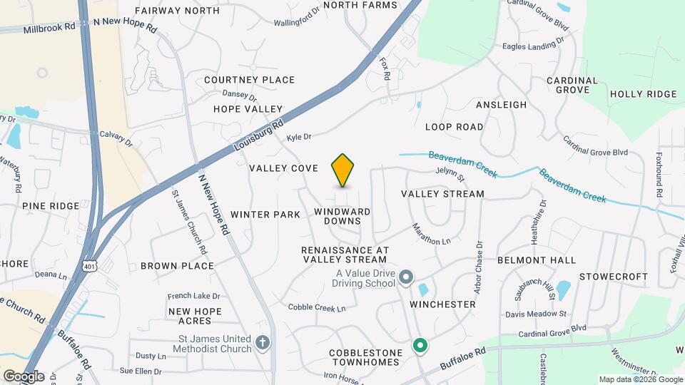 4921 Windproof Way Map and Location Details