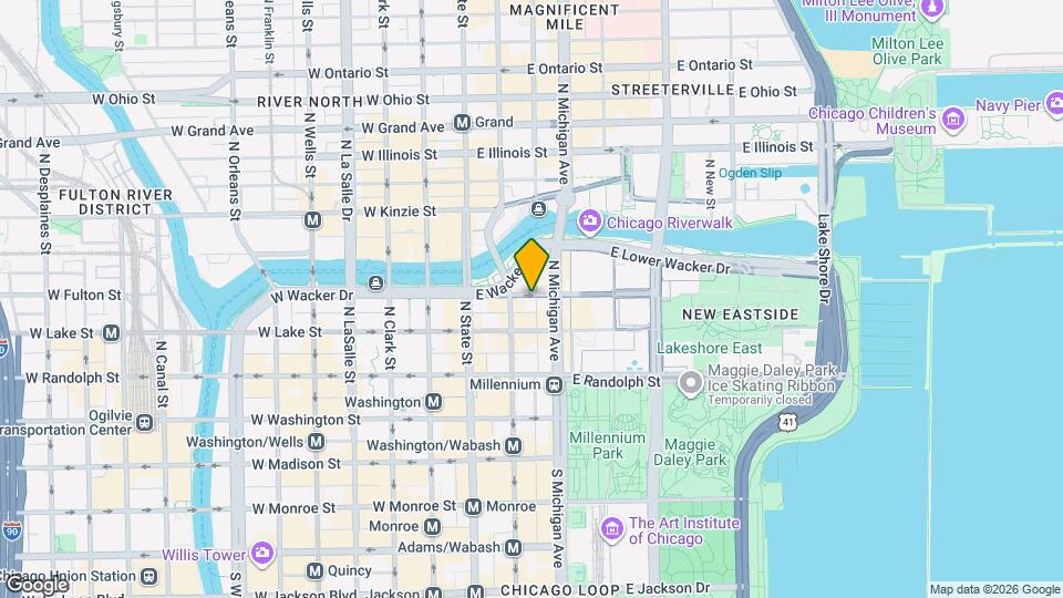 Wacker Place Map and Location Details